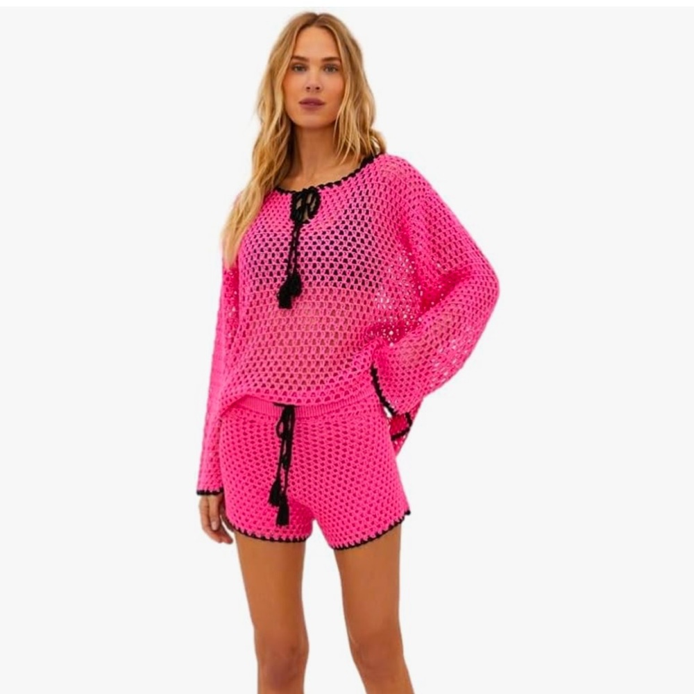 Beach Riot Crochet Cover Up set